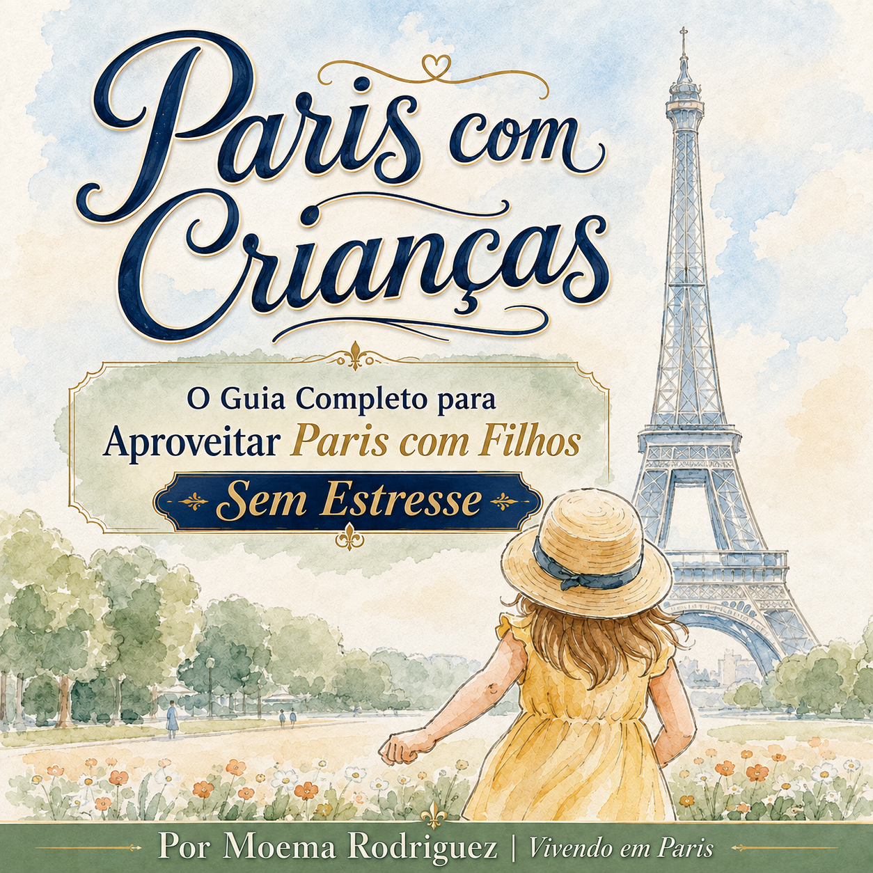 Capa de Paris com Crianças: Guia Completo para aproveitar Paris com os filhos sem Estresse